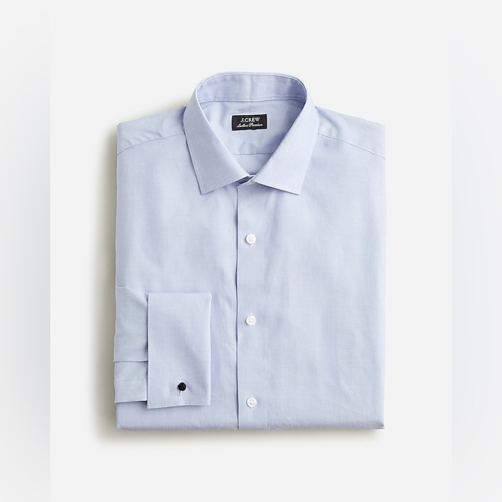 J Crew Ludlow Premium fine cotton dress shirt with french cuffs
Item BN130